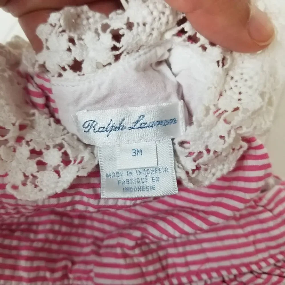 Ralph Lauren 3m Bundle Dresses Romper